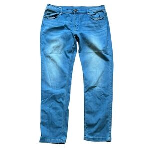 Mugsy Piers Jeans Stretch Denim Blue Casual Slim Fit Comfort, Size 40 x 32